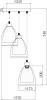 Подвесной светильник Astery FR5375PL-03CH2 в Москве - фото схема (миниатюра)